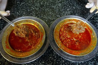 Gaziantep'in tescilli lezzeti beyran dünya lezzetlerini solladı