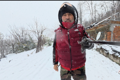 Tokat’ın yüksek kesimlerinde kar yağışı etkili oldu