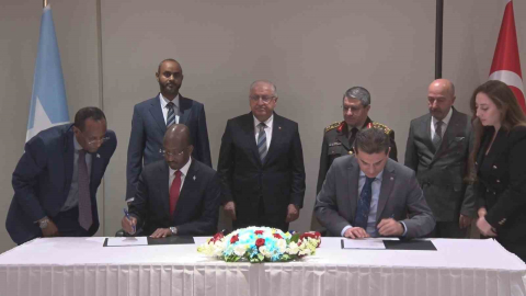 OYAK ile Somali Balıkçılık ve Mavi Ekonomi Bakanlığı arasında ’Stratejik İşbirliği ve Hizmet Anlaşması’ imzalandı