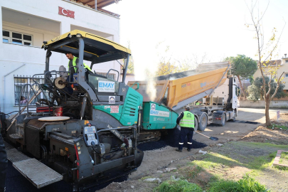 Gebze'de 90 sokakta yol çalışması