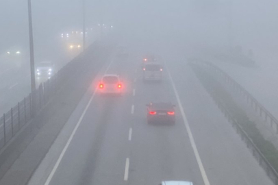 Kocaeli’de yoğun sis etkili oldu: Görüş mesafesi 75 metreye düştü