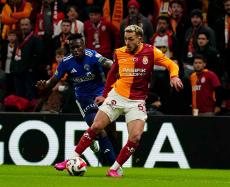 Trendyol Süper Lig: Galatasaray: 1 - Kasımpaşa: 0 (İlk yarı)
