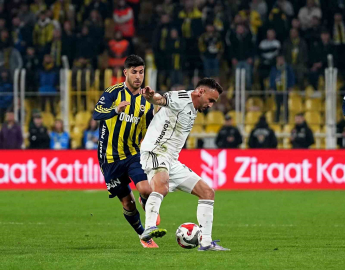 Ziraat Türkiye Kupası: Fenerbahçe: 1 - Beşiktaş: 1 (İlk yarı)
