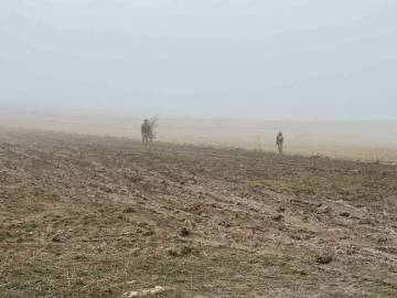 Libya Genelkurmay Başkanı Al-Haddad’ın içinde bulunduğu jetin enkazının olduğu alanda güvenlik önlemleri artırıldı