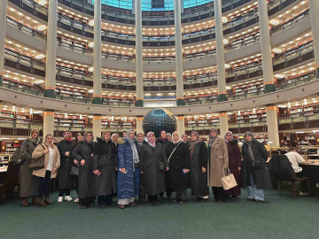 Pursaklar Belediyesi kadınlara 15 Temmuz Demokrasi Müzesi, Millet Camisi ve Millet Kütüphanesi gezisi düzenledi