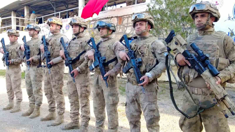 JÖH ve JÖAK birliklerinden hedeflere tam isabet