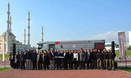 Orman yangınlarıyla mücadelede yerli güç: Yeni nesil itfaiye arazözü "Koca Yusuf" teslim edildi