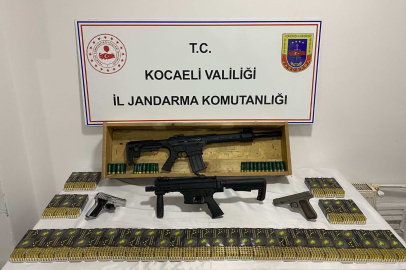 Gebze'de kaçakçılık operasyonu: 2 bin 61 tabanca fişeği ele geçirildi