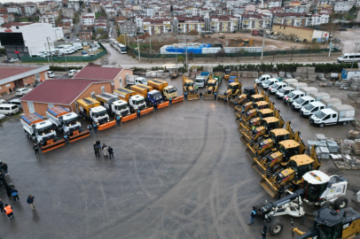 Gebze’de kar alarmı: 425 personel ve 73 araçla teyakkuzda