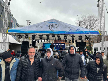 Gaziosmanpaşa’da Karadeniz rüzgarı: Festivalde 10 ton hamsi ikram edildi