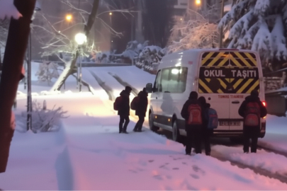 İzmit'te taşımalı eğitime 1 gün ara verildi