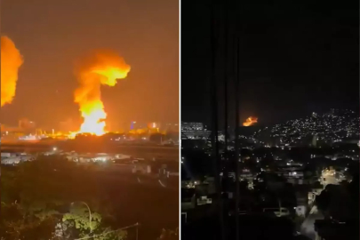 Venezuela'nın başkenti Karakas'ta çok sayıda patlama!