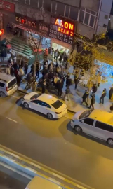 Düğün salonunda başlayan kavga sokağa taştı