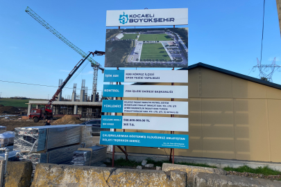 Kocaelispor'un modern spor üssü yükseliyor