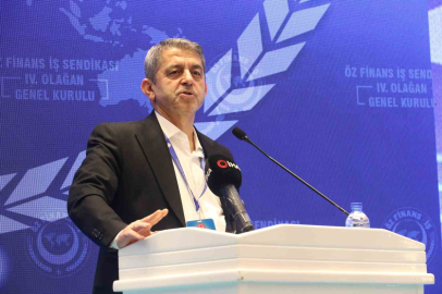 Öz Finans-İş Sendikası Başkanı Eroğlu: "153 arkadaşımızın kendi imkanlarıyla sıfır sermaye olarak bu işe başladık"