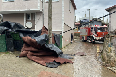 Fırtına sonrası hasar büyük oldu