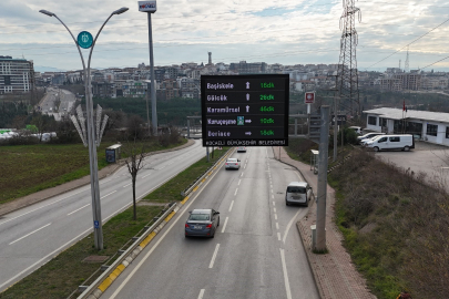 Kocaeli’de aylık 1,7 ton yakıt ve 3,2 ton karbon tasarrufuyla akıllı trafik