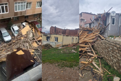 Kocaeli'de sadece bir mahallede 186 evin çatısı uçtu, hasar tespit çalışmaları devam ediyor