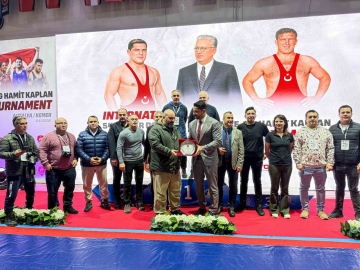 Uluslararası Yaşar Doğu, Vehbi Emre ve Hamit Kaplan Turnuvası sona erdi