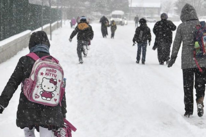 Kocaeli'de kar nedeniyle eğitime 1 gün ara verildi