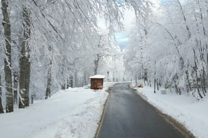 Kocaeli’de Kar Etkisini Artırdı: Kartepe Eksi 9’u Gördü