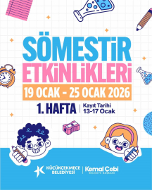 Küçükçekmece’de sömestir etkinlikleri