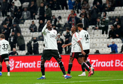 Ziraat Türkiye Kupası: Beşiktaş: 1 - Ankara Keçiörengücü: 0 (İlk yarı)
