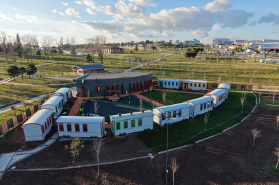 Gebze'deki Lokomotif Çocuk Köyü'nde sona doğru