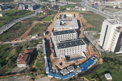 Çayırova Spor Lisesi inşaatında çalışmalar sürüyor