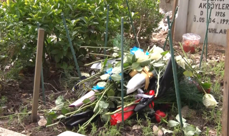 Güngören’de bıçaklanarak öldürülen Atlas Çağlayan’ın mezarı yapılıyor