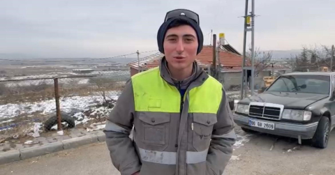 Elmadağlılardan belediyeye yol tepkisi