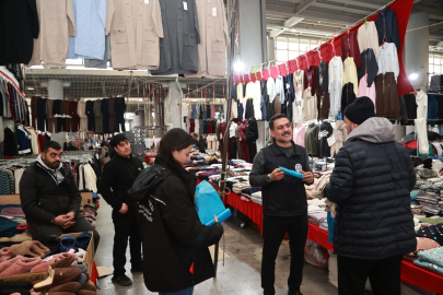 Gebze'de pazar yerlerinde "Atıksız Pazar" uygulaması başlatıldı