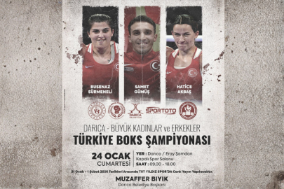 Büyük Kadınlar ve Erkekler Türkiye Boks Şampiyonası Darıca'da yapılacak