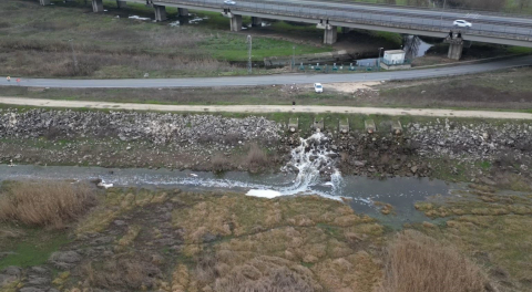 İSKİ, içme suyu kaynağı olan Büyükçekmece Barajı’na atık su akıttı