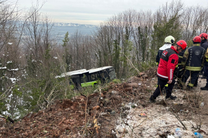 Kartepe'de otobüsün şarampole uçtuğu kazada yaralı sayısı 39'a yükseldi