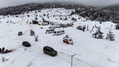 Kış tatilinde alternatif rota: "Uludağ yerine Işık Dağı’nı seçtiler"