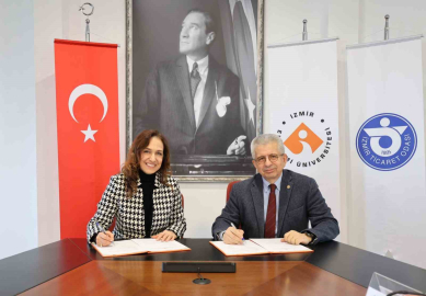 İEÜ ile Karşıyaka buluştu, kazanan çocuklar oldu