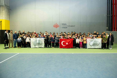 Esenyurtlu öğrenciler Avrupa’nın en büyük tenis akademilerinden birini ziyaret etti