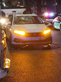 Scooterli çocuğa çarptı, ailesi sürücüyü linç etmeye çalıştı