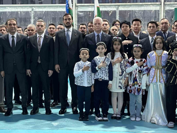 Bakırköy’de Özbekistan Devlet Okulu’nun yapıma yönelik tören düzenlendi