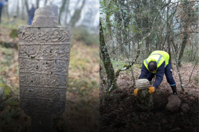 Asırlık Osmanlı mezarları yeniden ayağa kaldırıldı