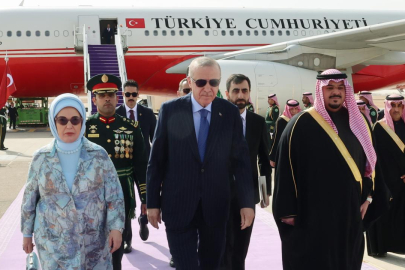 Cumhurbaşkanı Erdoğan, Suudi Arabistan'da