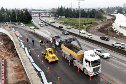 Başiskele Koridor Projesi'nin kuzey yan yolu trafiğe açıldı