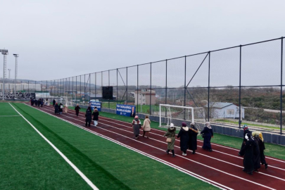 Gebze'de kadınlar sağlıklı yaşam için yürüdü