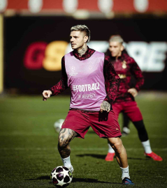 Galatasaray, Juventus maçı hazırlıklarına devam etti