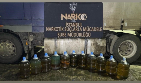 İstanbul’da uyuşturucu operasyonu: 183 kilogram sıvı metamfetamin ele geçirildi