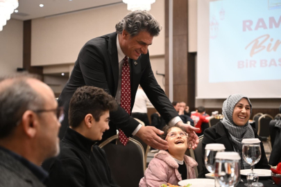 Kartepe'de Ramazan ayının ilk iftarında şehit aileleri ve gaziler bir araya geldi