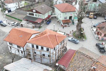 Saraylı’daki tarihi yapının restorasyonunda sona geliniyor