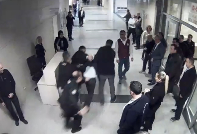 Savcı, Bölge Adliye Mahkemesi’nde kadın hakimi vurmuştu; olayın ardından yaşananlar kamerada