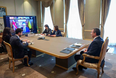 Cumhurbaşkanı Yardımcısı Yılmaz: "Kalıcı ve adil bir barış için her türlü çabaya katkı vermeyi sürdüreceğiz"